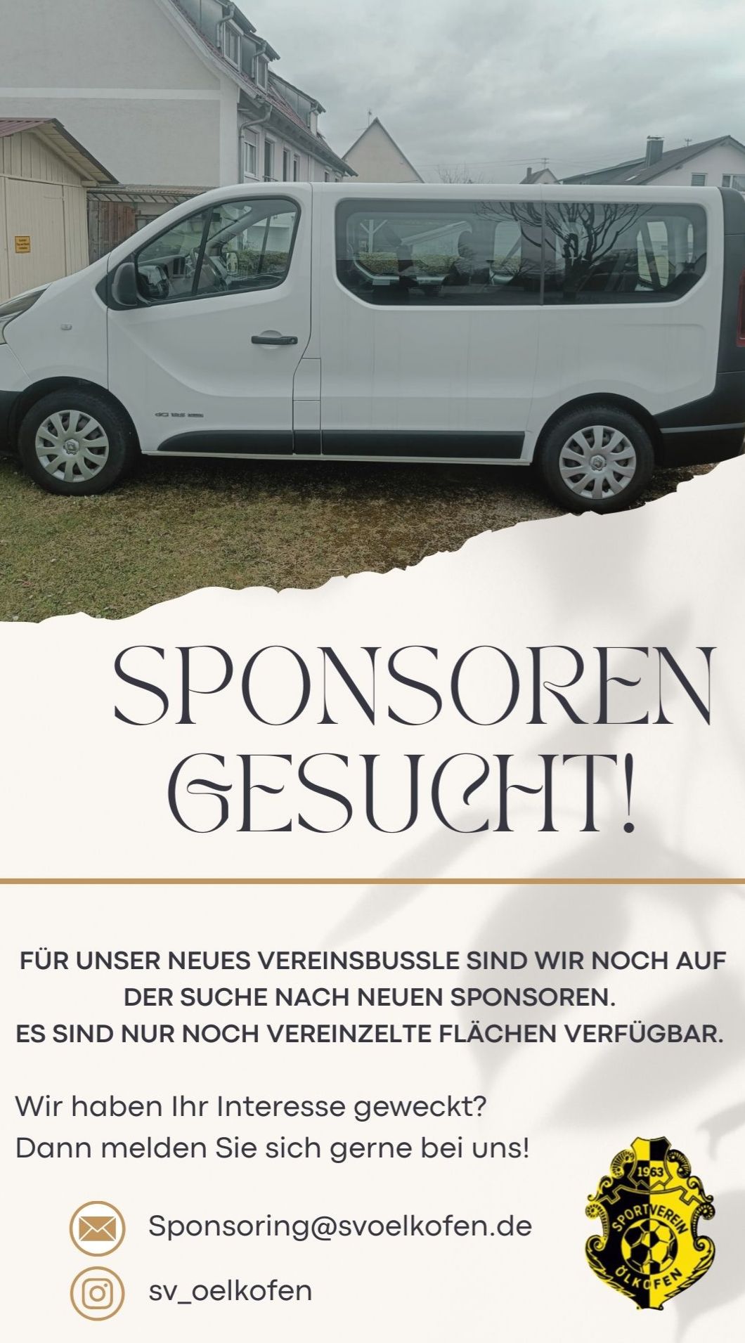 Sponsoring Vereinsbus